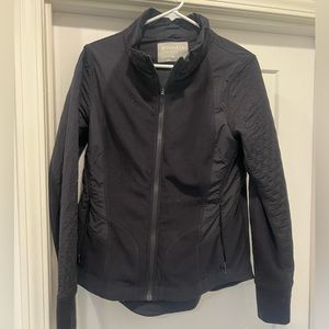 Athleta Mixed materials Fleece zip